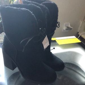 Mid calf boots